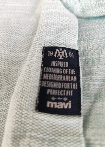 Süvari marka Uzun Kollu Keten Erkek Gömlek - Görsel 4