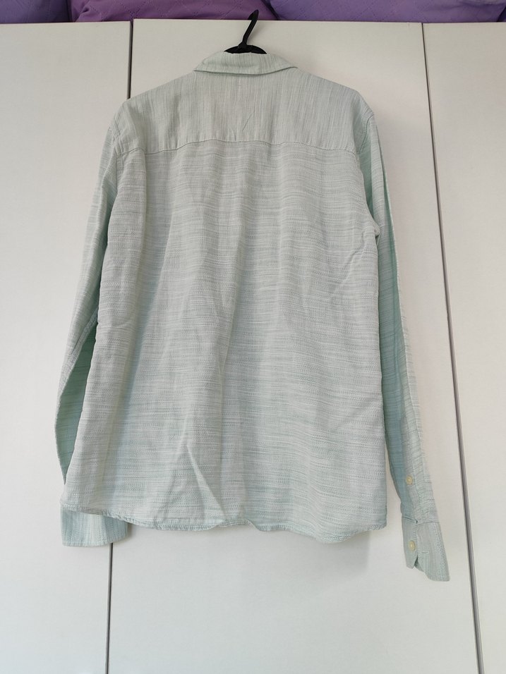 Süvari marka Uzun Kollu Keten Erkek Gömlek - Görsel 2