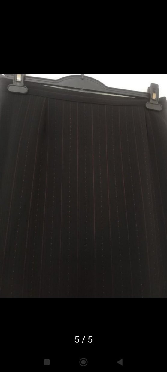 Siyah Uzun Piliseli Kadın Etek - Görsel 5