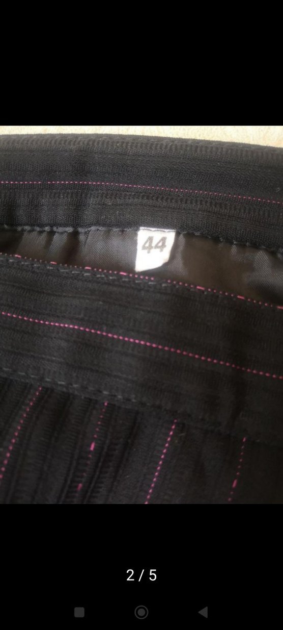 Siyah Uzun Piliseli Kadın Etek - Görsel 2