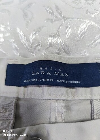 36 Beden Zara Man marka kadın pantolon