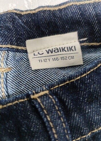 13-14 Yaş Beden lacivert Renk LC Waikiki erkek kot ???? PANTOLON 