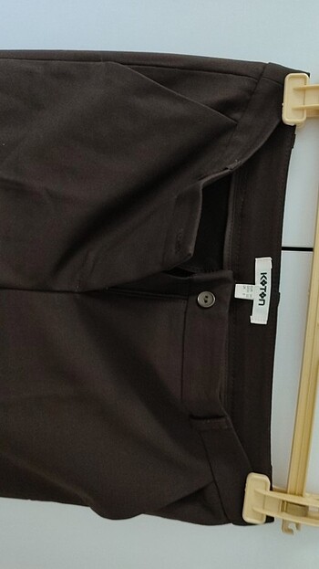 Koton Kahverengi kumaş pantalon