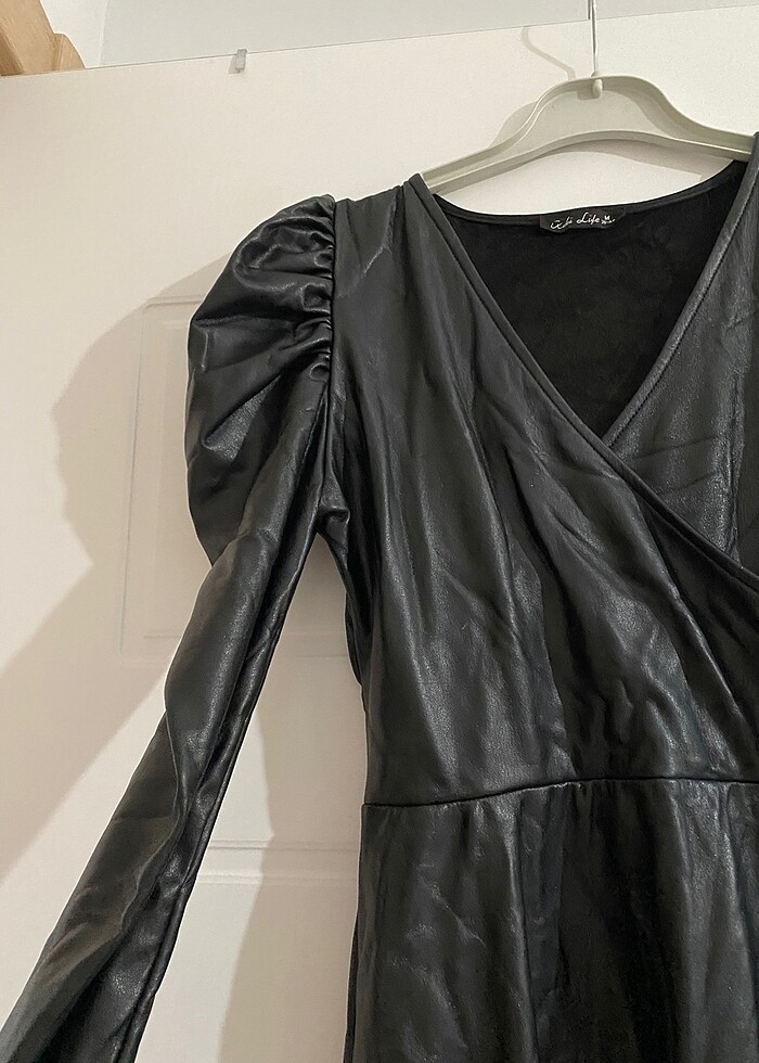 Deri elbise - Görsel 3