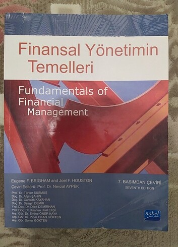 Finansal Yönetimin Temelleri - Eugene F. Brigham 7. Baskı