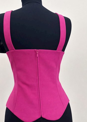 Pembe Straplez Mini Büstiyer - Görsel 2