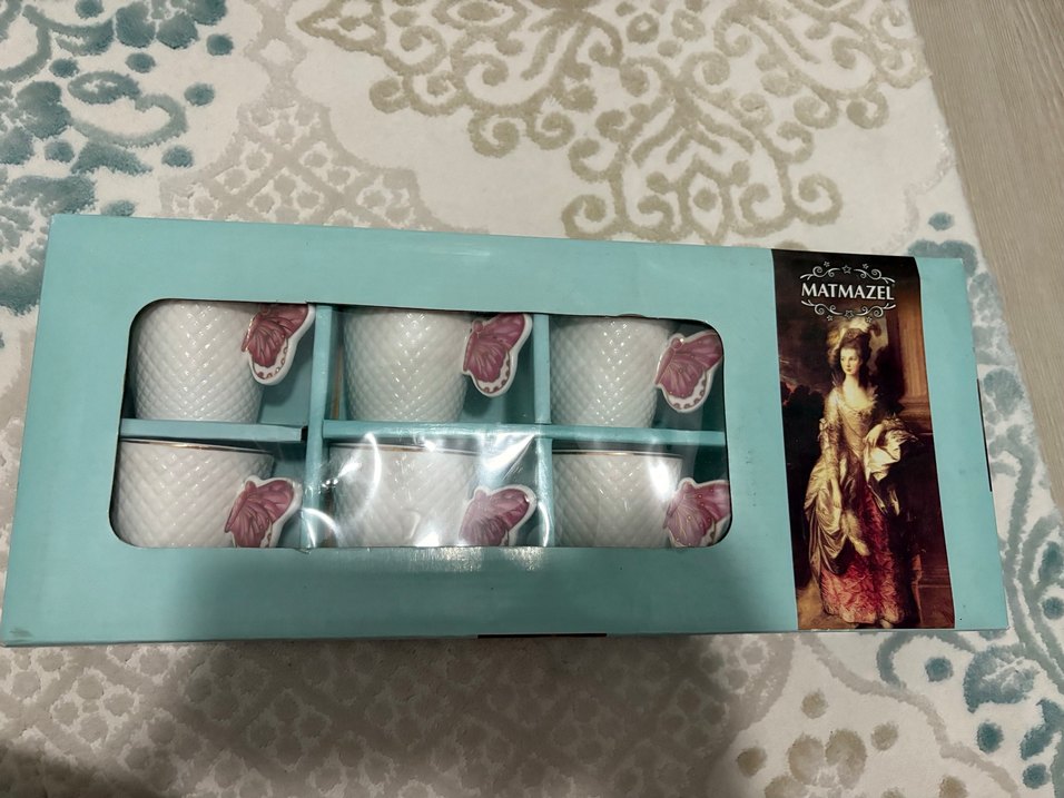 Kelebekli Kahve Fincanı - Görsel 2