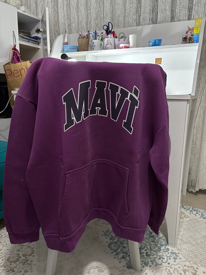 MAVİ MOR SWEATSHIRT - Görsel 2