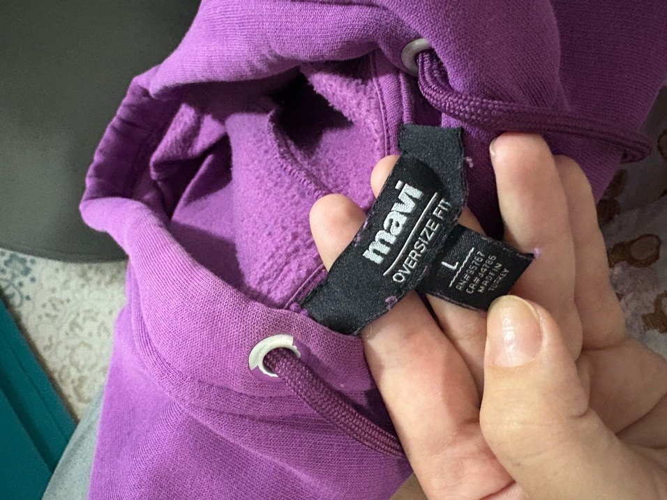 MAVİ MOR SWEATSHIRT - Görsel 4