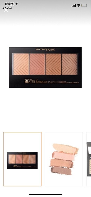 Maybelline New York Master Bronzer Paleti