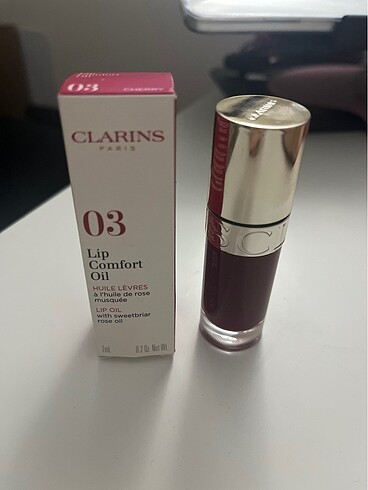 Clarins 0 lip oil 03 cherry