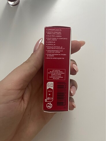 Beden Renk Clarins 0 lip oil 03 cherry