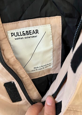 Pull and Bear Pembe kanguru mont