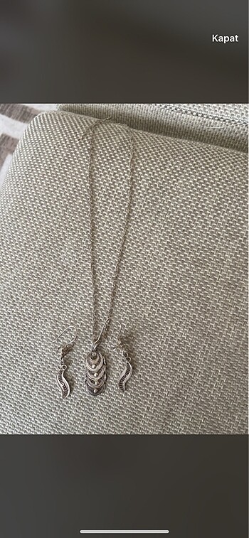 Pandora Gümüş set
