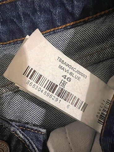 46 Beden TRENDYOL KOT PANTOLON
