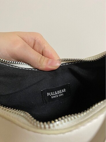  Beden beyaz Renk Pull&Bear Çanta