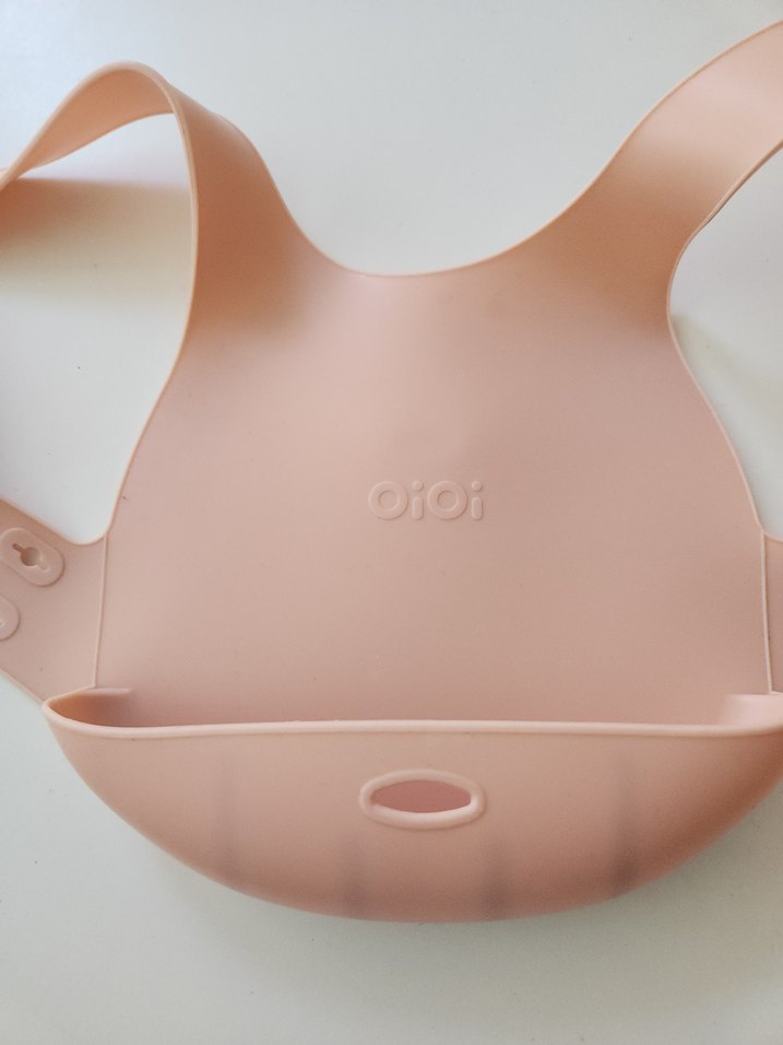 oioi Pastel Bej Bebek Önlüğü - Görsel 2