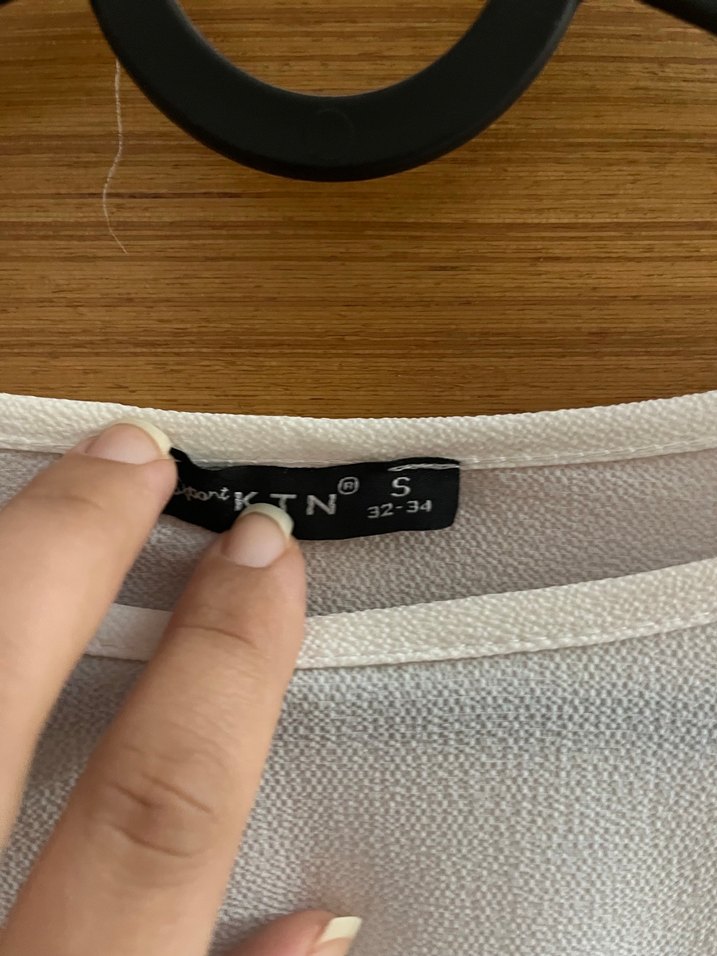 Pamuk İşlemeli Beyaz Bohem Bluz - Görsel 3