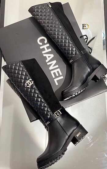 CHANEL LV BURBERRY ÇİZME