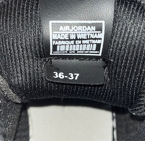 37 Beden gri Renk air jordan ayakkabı