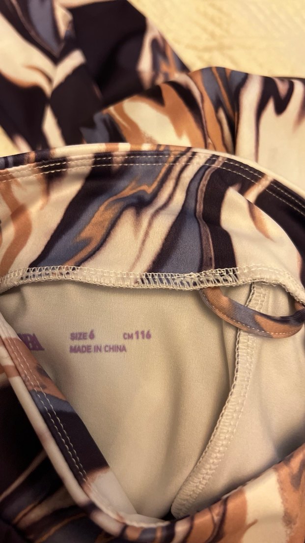 Desenli çocuk spor taytı - Görsel 2