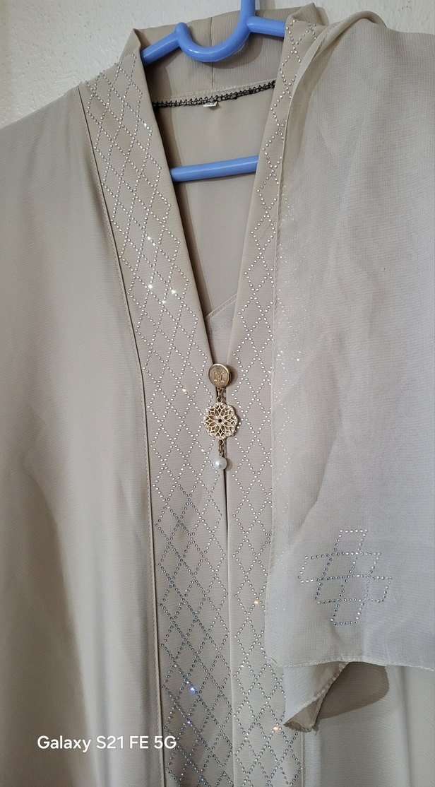 gece kıyafeti abaya - Görsel 5