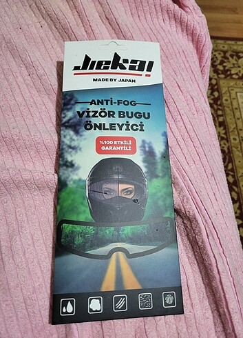 Kask buğu önleyici  - Görsel 3