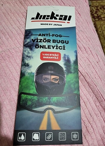 Kask buğu önleyici  - Görsel 4