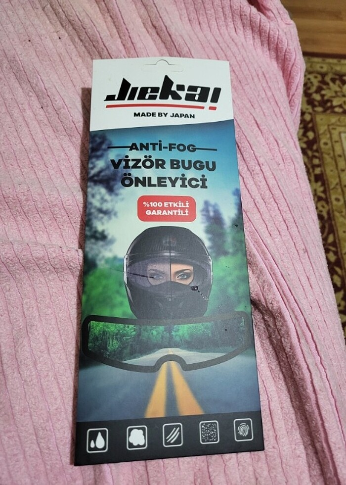 Kask buğu önleyici  - Görsel 3