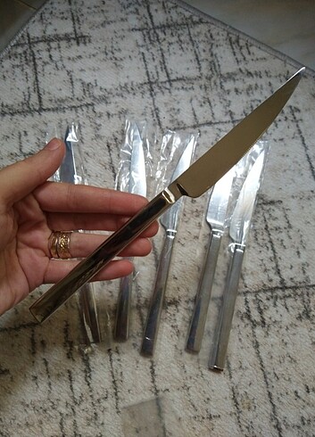 6 li yemek bıçağı 