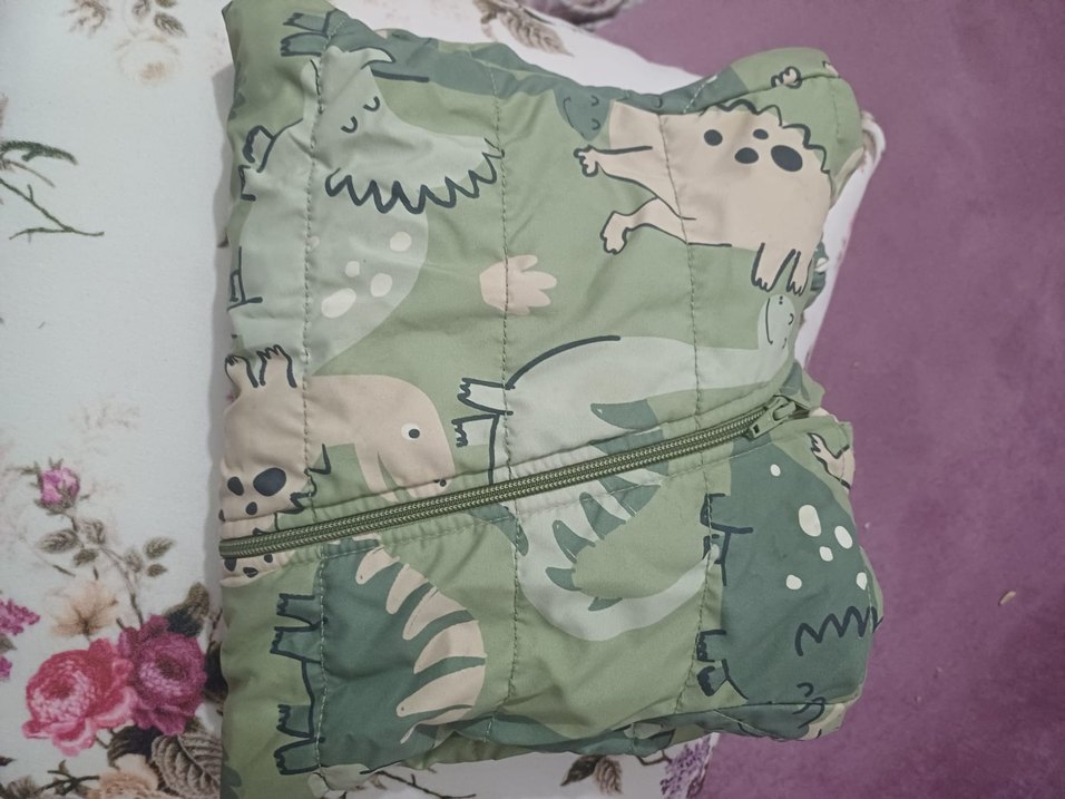 Kapüşonlu Bebek Kamuflaj Desenli Tulum - Görsel 2