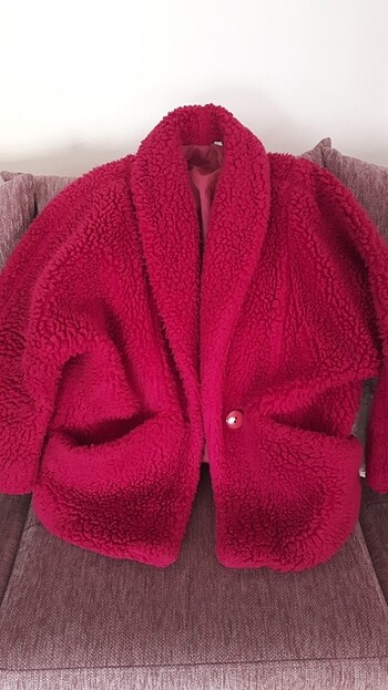 Peluş mont