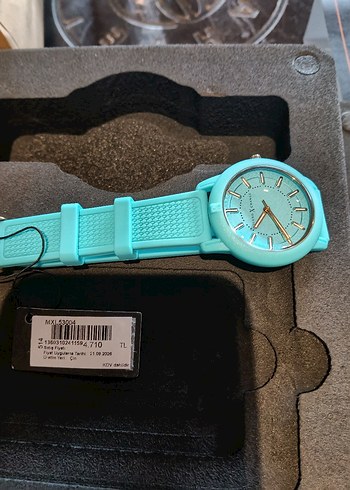 Ferre Milano Canli Mint Yesili Minimalist Saat