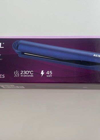 Kumtel Mavi Saç Düzleştirici 45W