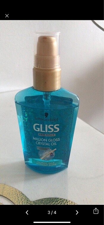  Beden Gliss Million Gloss Saç Bakım Yağı