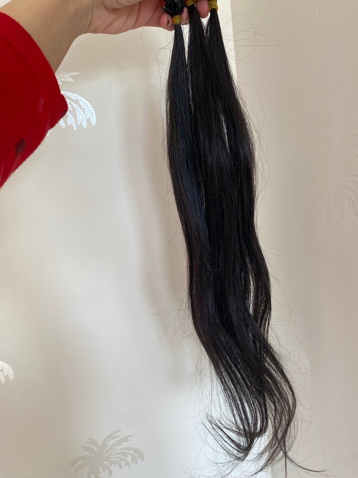 Doğal gerçek mikro kaynak saç - Görsel 3