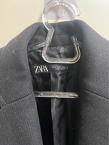 xs Beden Zara Siyah Kaban
