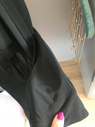 s Beden siyah Renk Zara S-beden Balon Kol Elbise Yeni