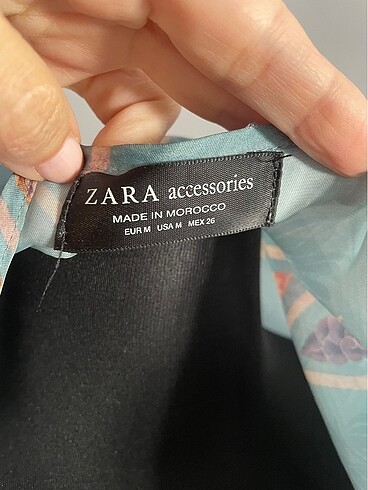 m Beden Zara S/M uyumlu Body Bluz