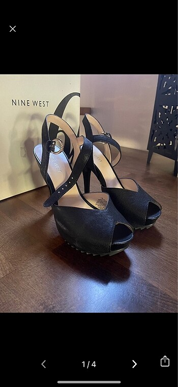 Nine West Nr. 37 Deri Ayakkabı