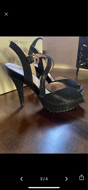 37 Beden Nine West Nr. 37 Deri Ayakkabı