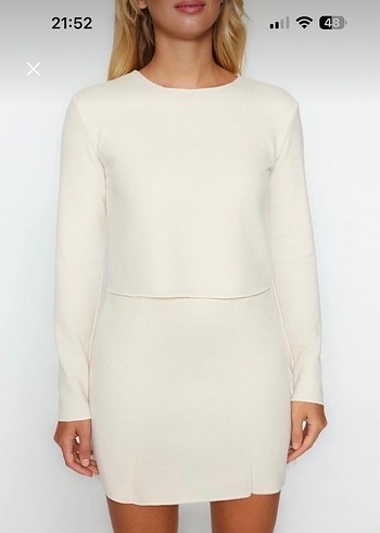 Beyaz ikili takım - Görsel 2