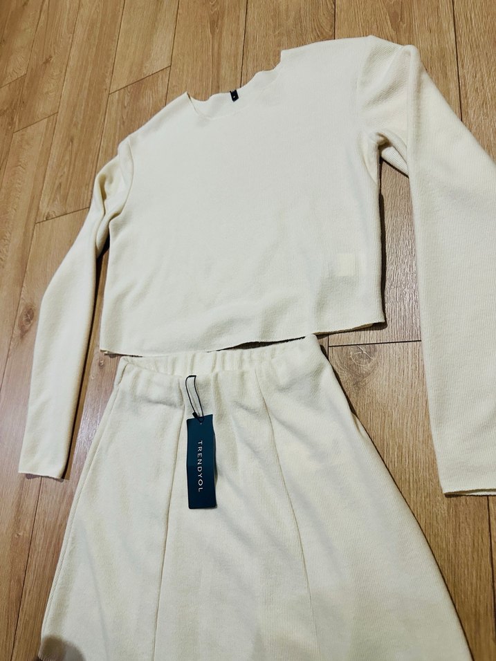 Beyaz ikili takım - Görsel 5