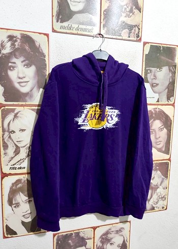 Oversize NBA Lakers Sweatshirt - Görsel 2