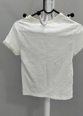 Kız Çocuk Baskılı Kısa Kollu Tişört - Görsel 3