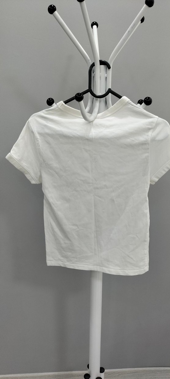 Kız Çocuk Baskılı Kısa Kollu Tişört - Görsel 3