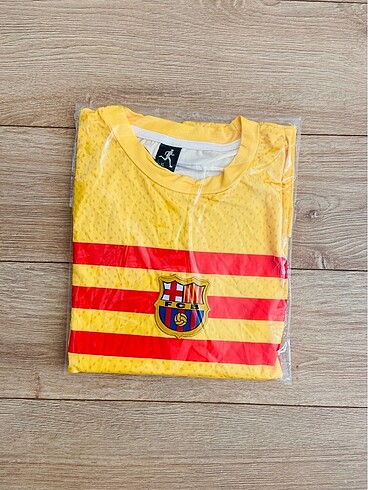 l/xl Beden sarı Renk Barcelona Forma