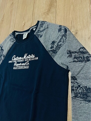 s Beden lacivert Renk DeFacto Sweatshirt