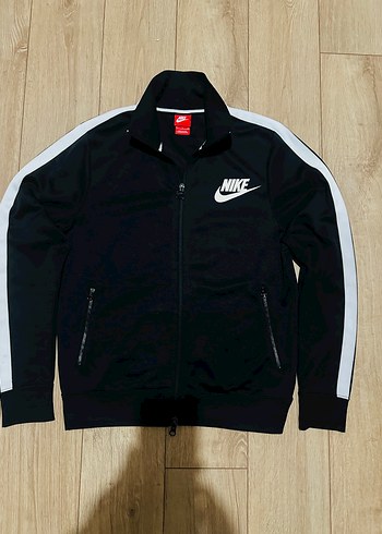 Nike Siyah Fermuarlı Erkek Sweatshirt