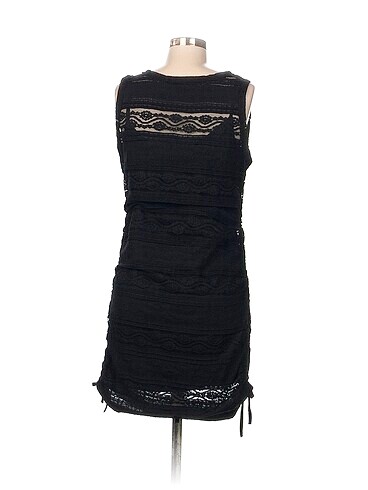 l Beden Vintage Love Kısa Elbise %70 İndirimli.